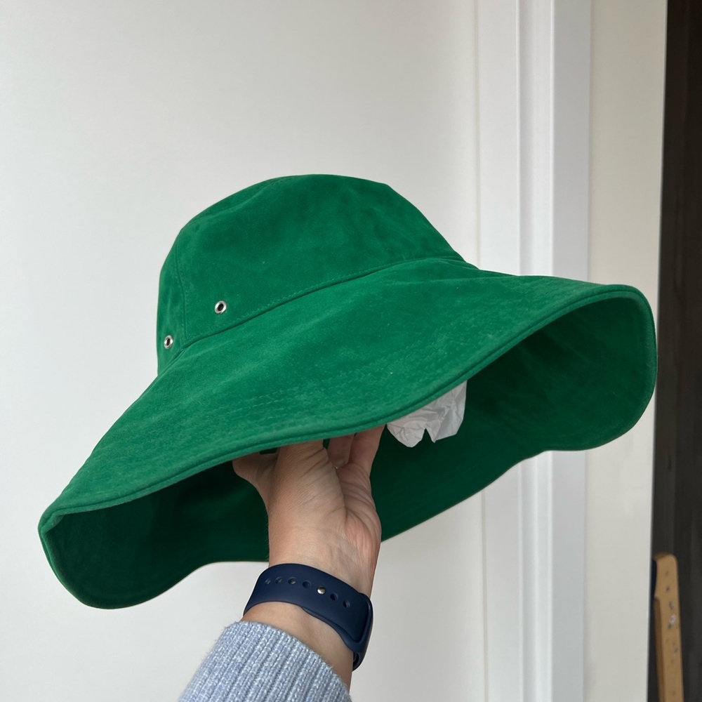 Wyeth Green Suede Hat